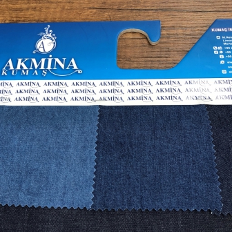 Denim gömleklik kumaş