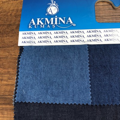 Denim Gömleklik Kumaş/Gömleklik Denim - Blue (Mavi)
