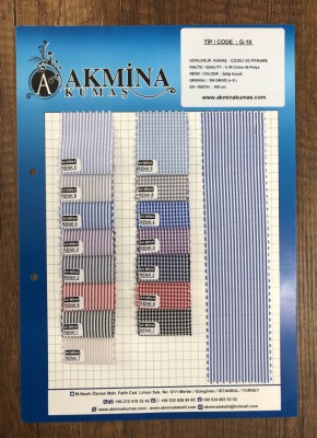 Klasik Gömleklik Kumaş