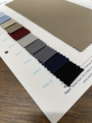 Likralı gabardin